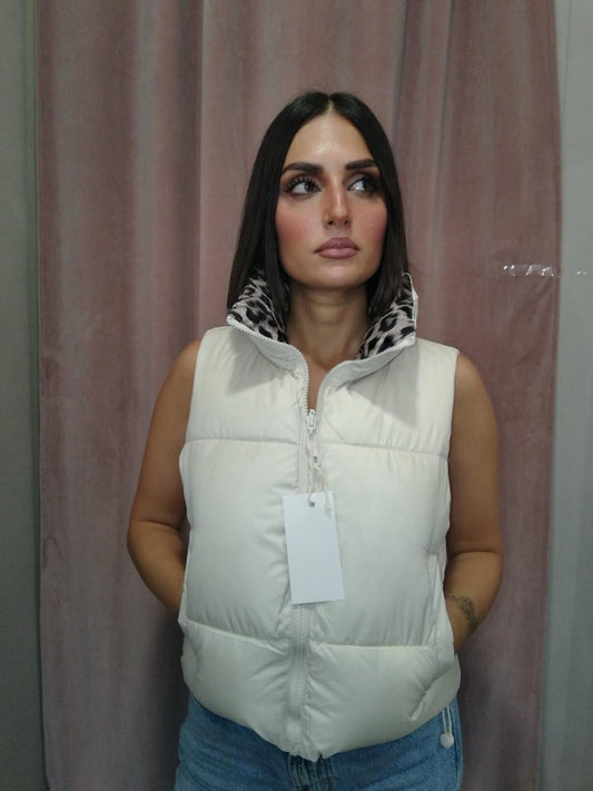 Gilet imbottito double face