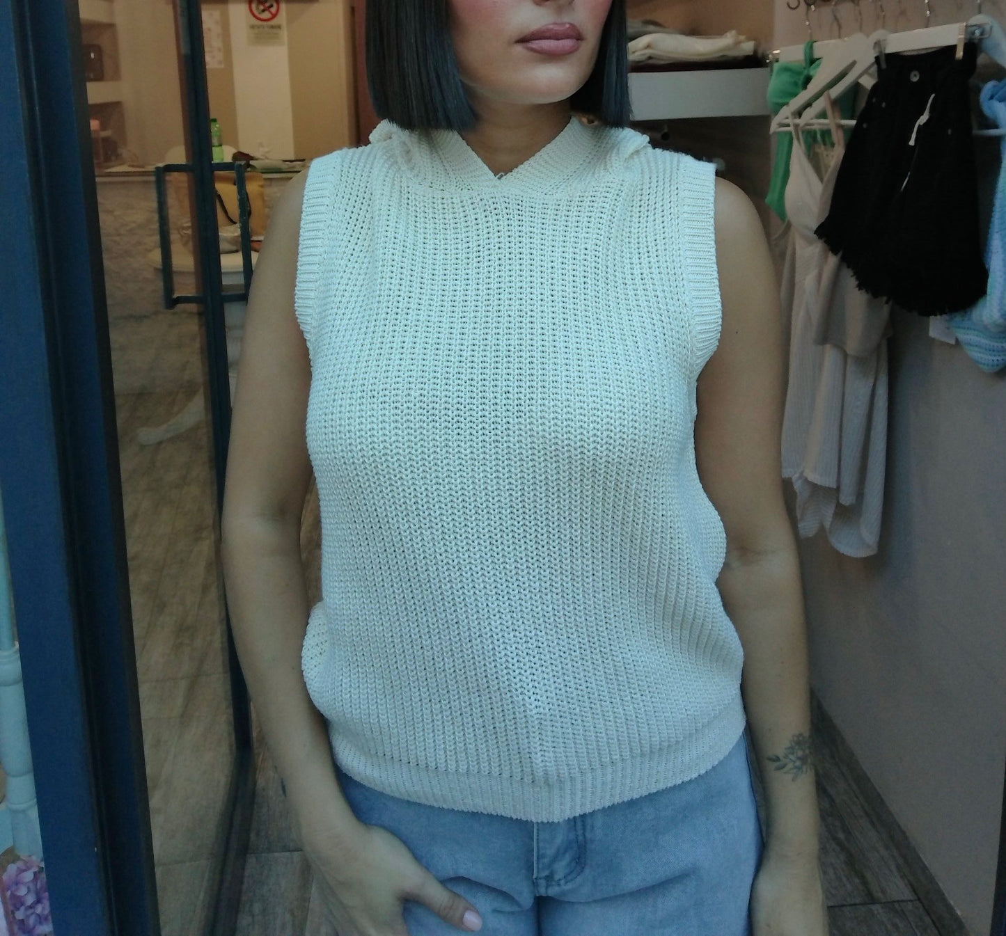 Gilet in maglia