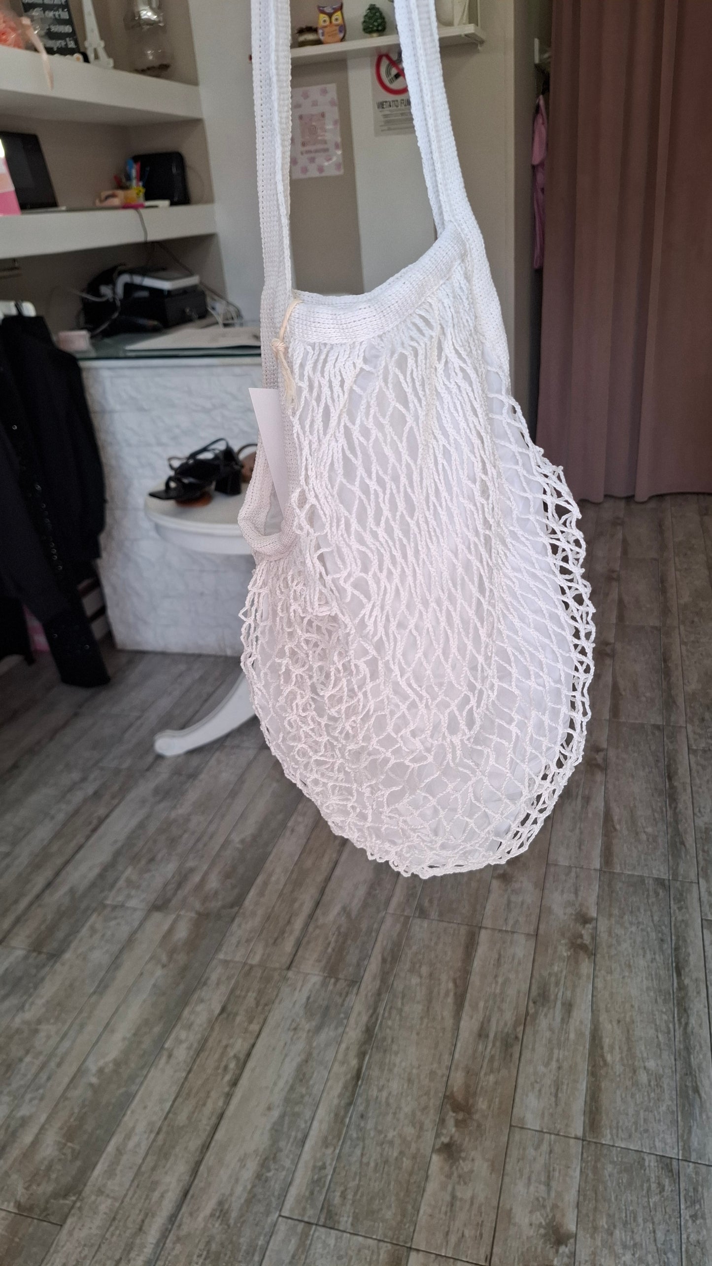 Borsa da mare in rete