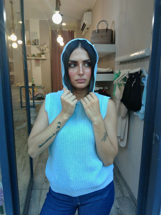 Gilet in maglia