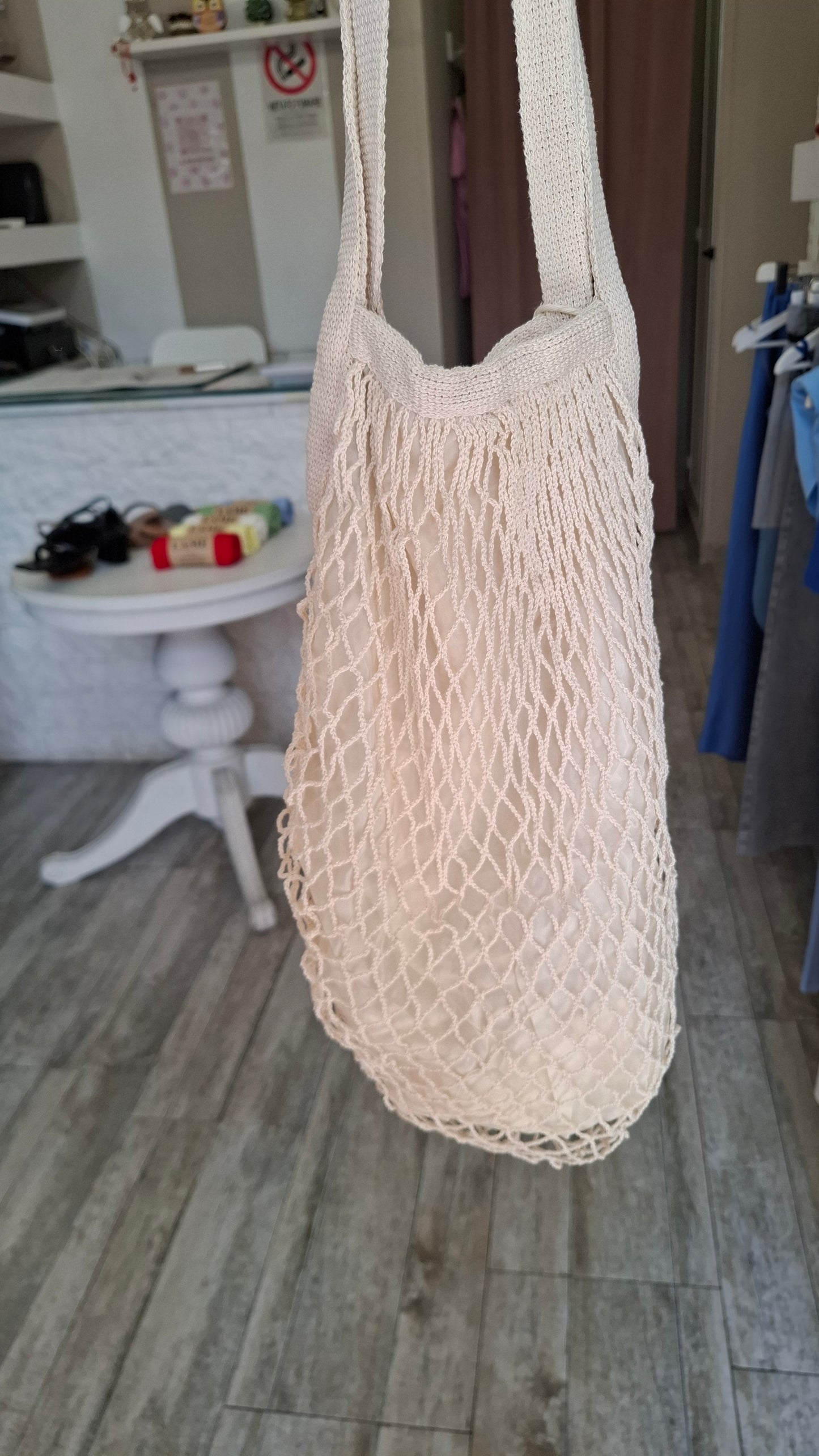 Borsa da mare in rete